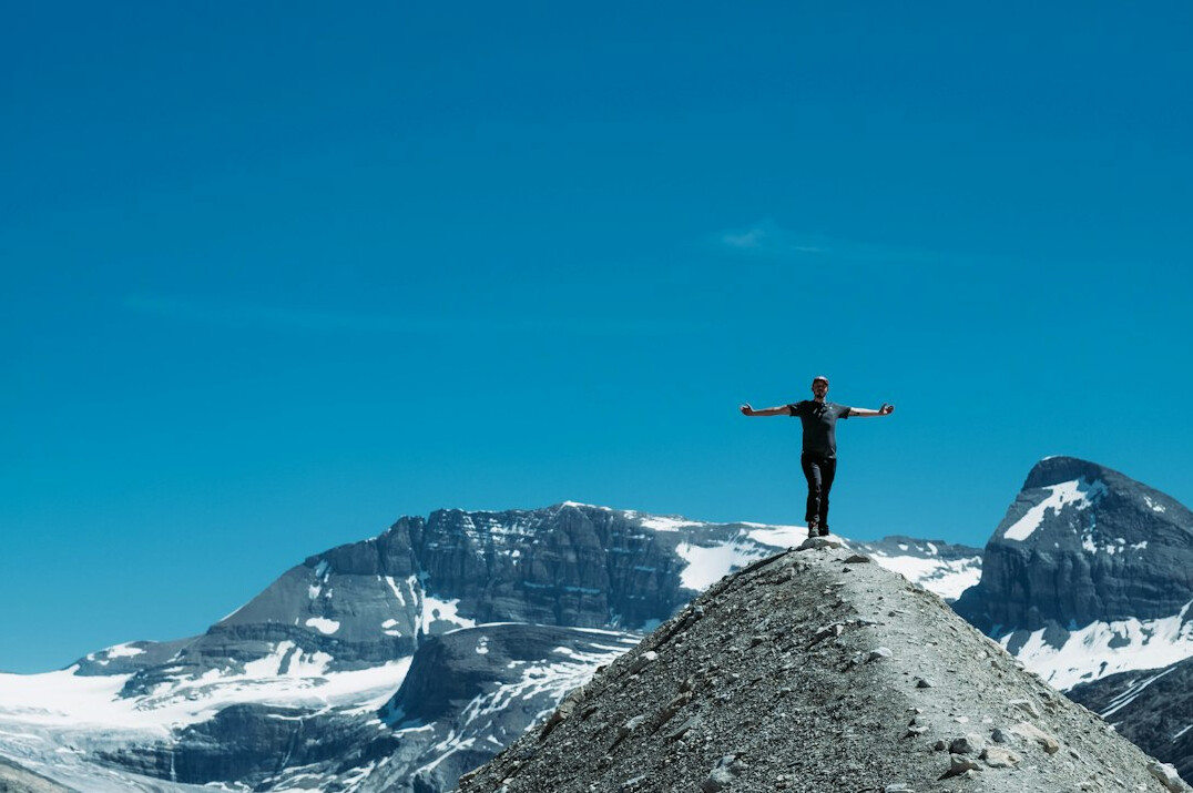 person achieving financial milestone
